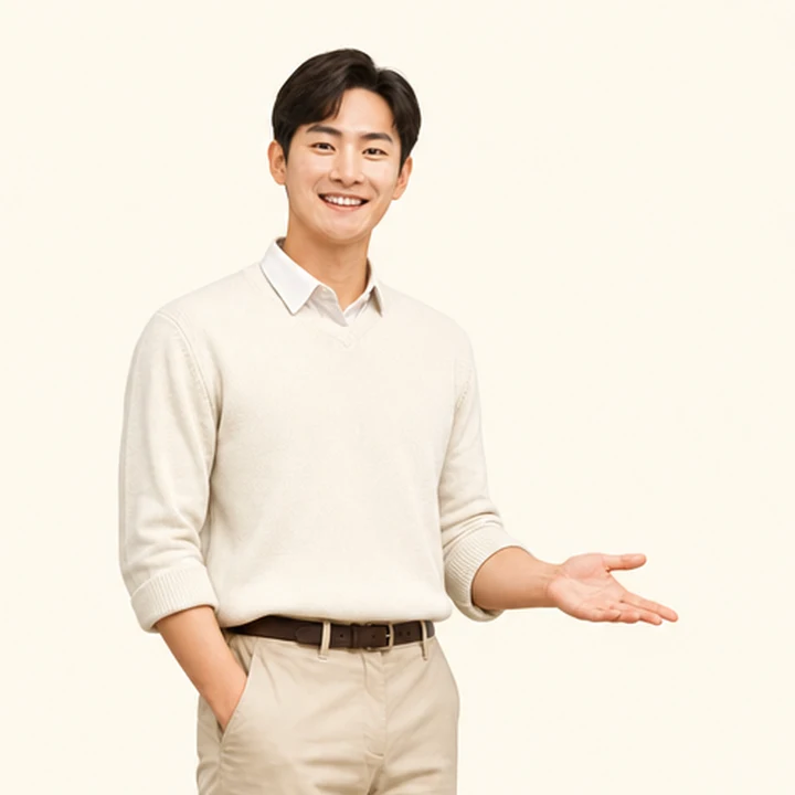 경차 장기렌트 상담 신청을 안내하는 담당자